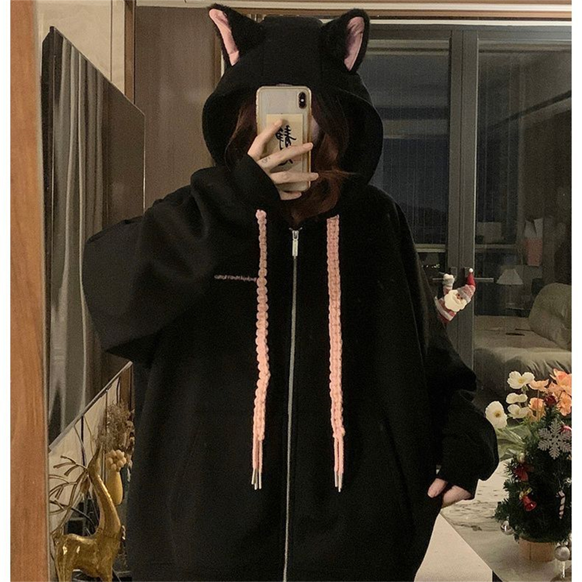 Women'S Fashion Zip Up Hoodies - 2025 Cute Girls Spring And Autumn