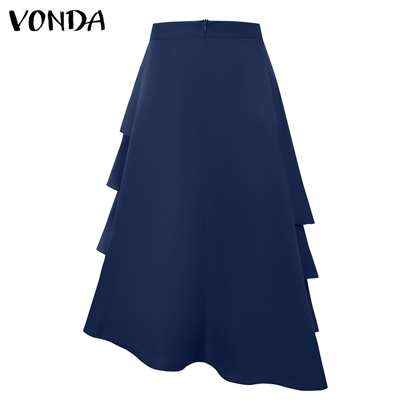 VONDA Plus Size 5XL Women Long - Women'S Fashion Layering ulasan dan harga
