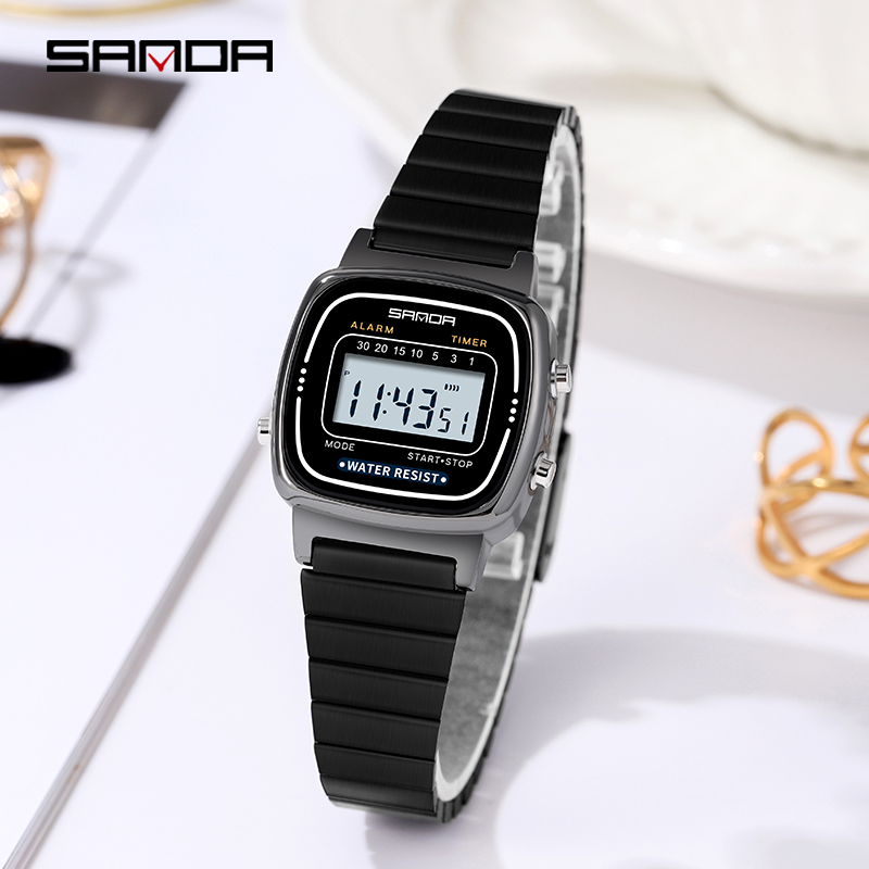 SANDA 6053 Electronic Watch Fa - Women Fashion Zone ulasan dan harga