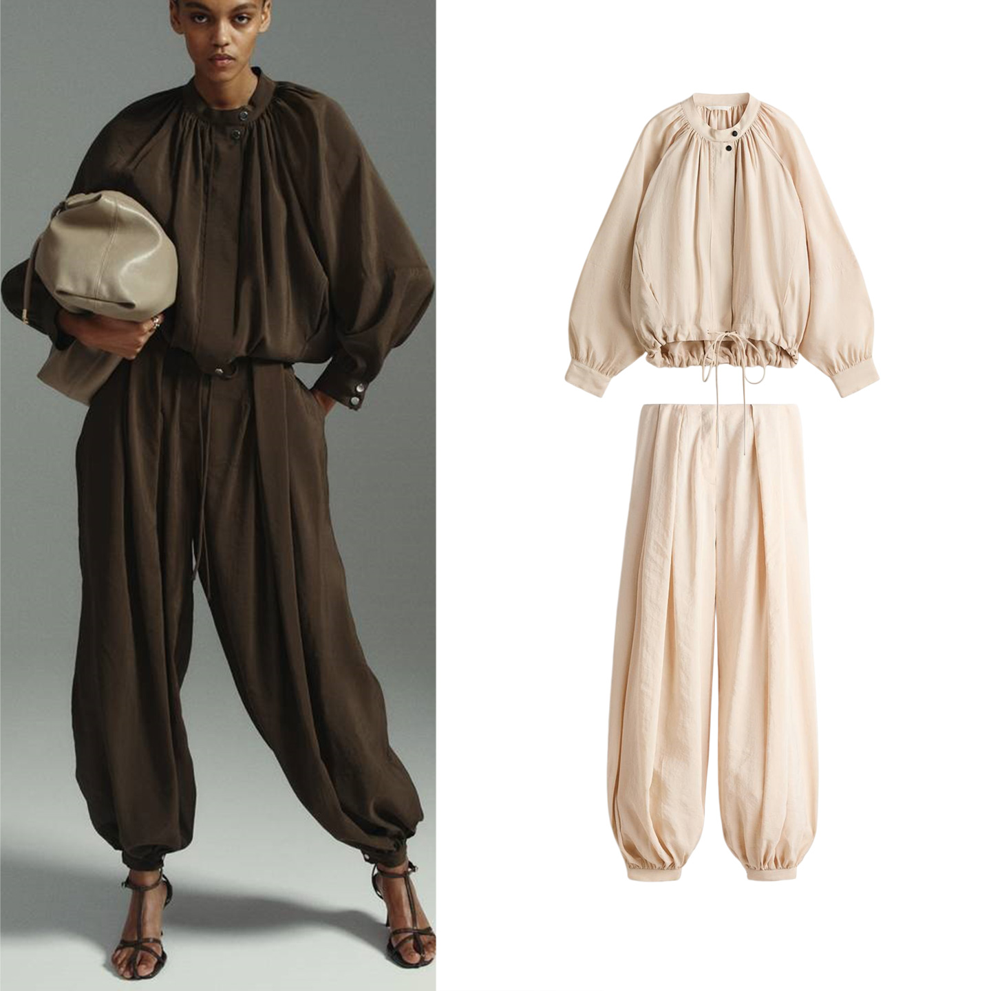 Chinese Style Stand Collar Lon - Women'S Fashion Long Coat ulasan dan harga