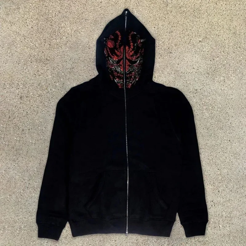 Women Men Y2K Fashion Hoodie L - Women'S Fashion Zip Up Hoodies ulasan dan harga