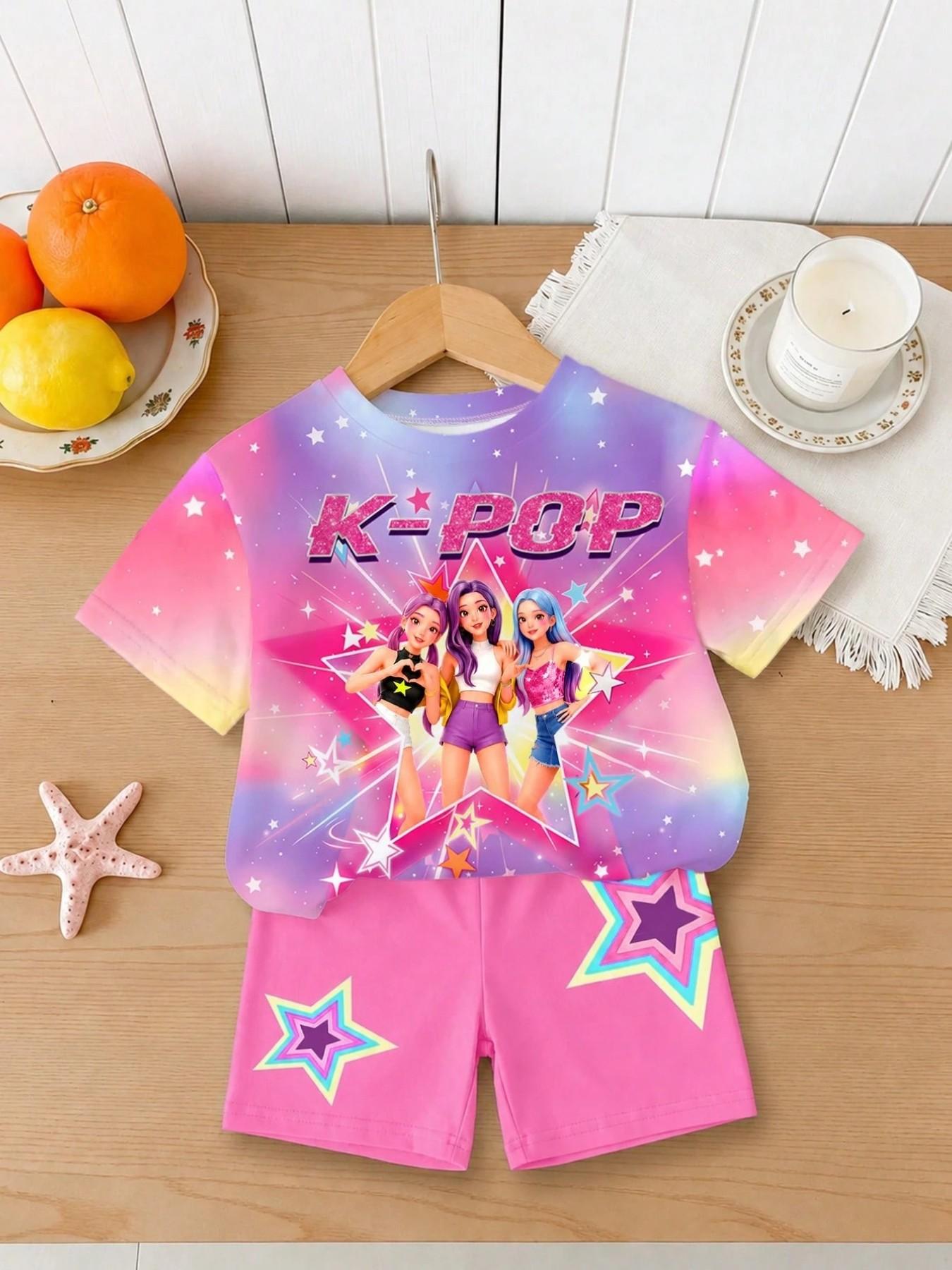 Trendy street-style two-piece  - Tie Dye Two Piece ulasan dan harga