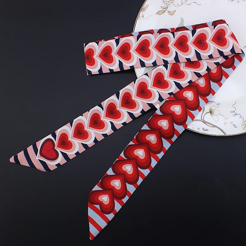 Extra Long 120cm Silk Ribbon S - Women'S Fashion Layering ulasan dan harga