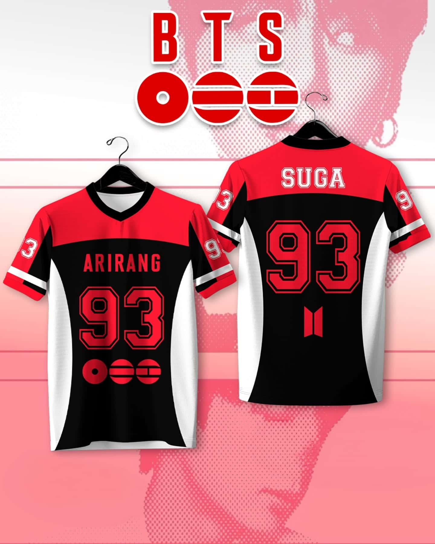 BTS ARMY New Rugby Jersey KPOP - Women'S Fashion Rugby Top ulasan dan harga