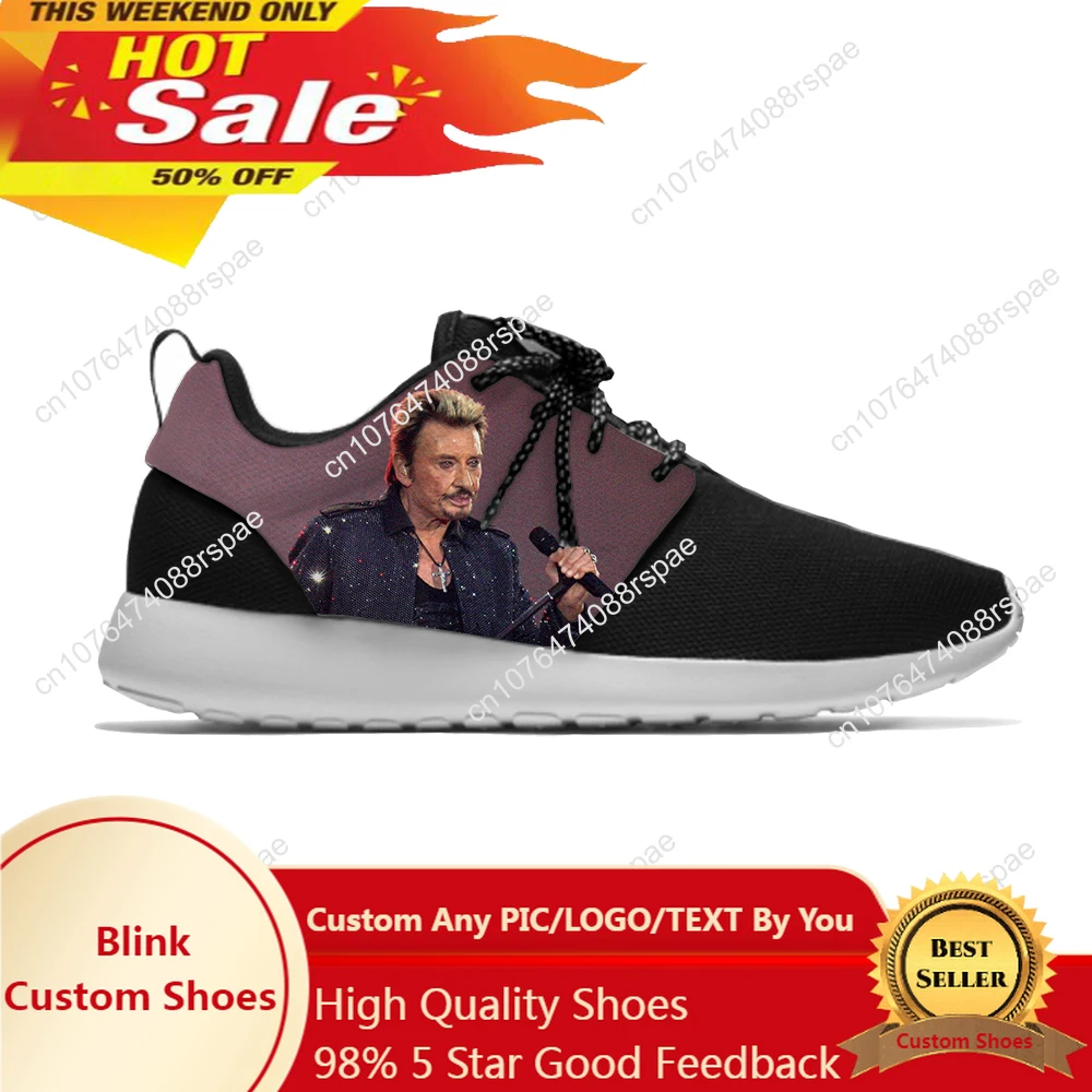 Rock Star Johnny Hallyday Musi - Women'S Fashion Running Shoes ulasan dan harga