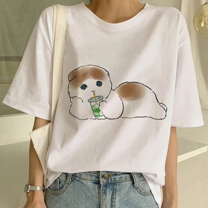 Summer New Cute Cat Funny Cart - Women'S Fashion In The 90S ulasan dan harga