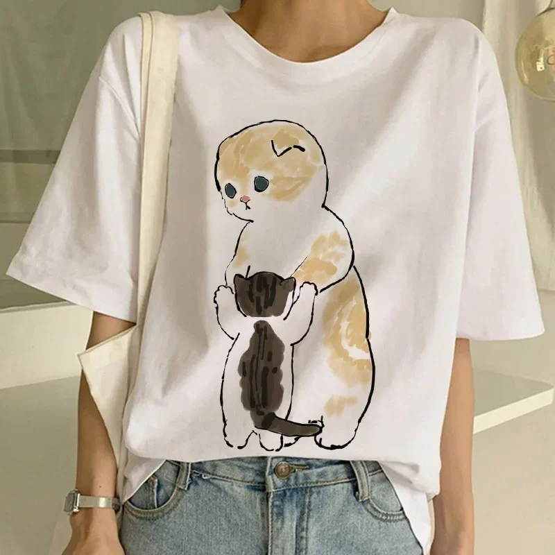 Summer New Cute Cat Funny Cart - Women'S Fashion In The 90S ulasan dan harga