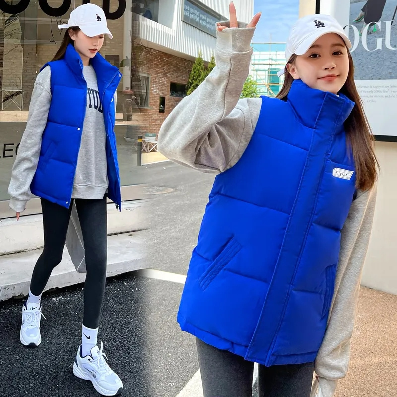 Fall Winter Warm Cropped Vest  - Puffer Vest Fashion Women ulasan dan harga