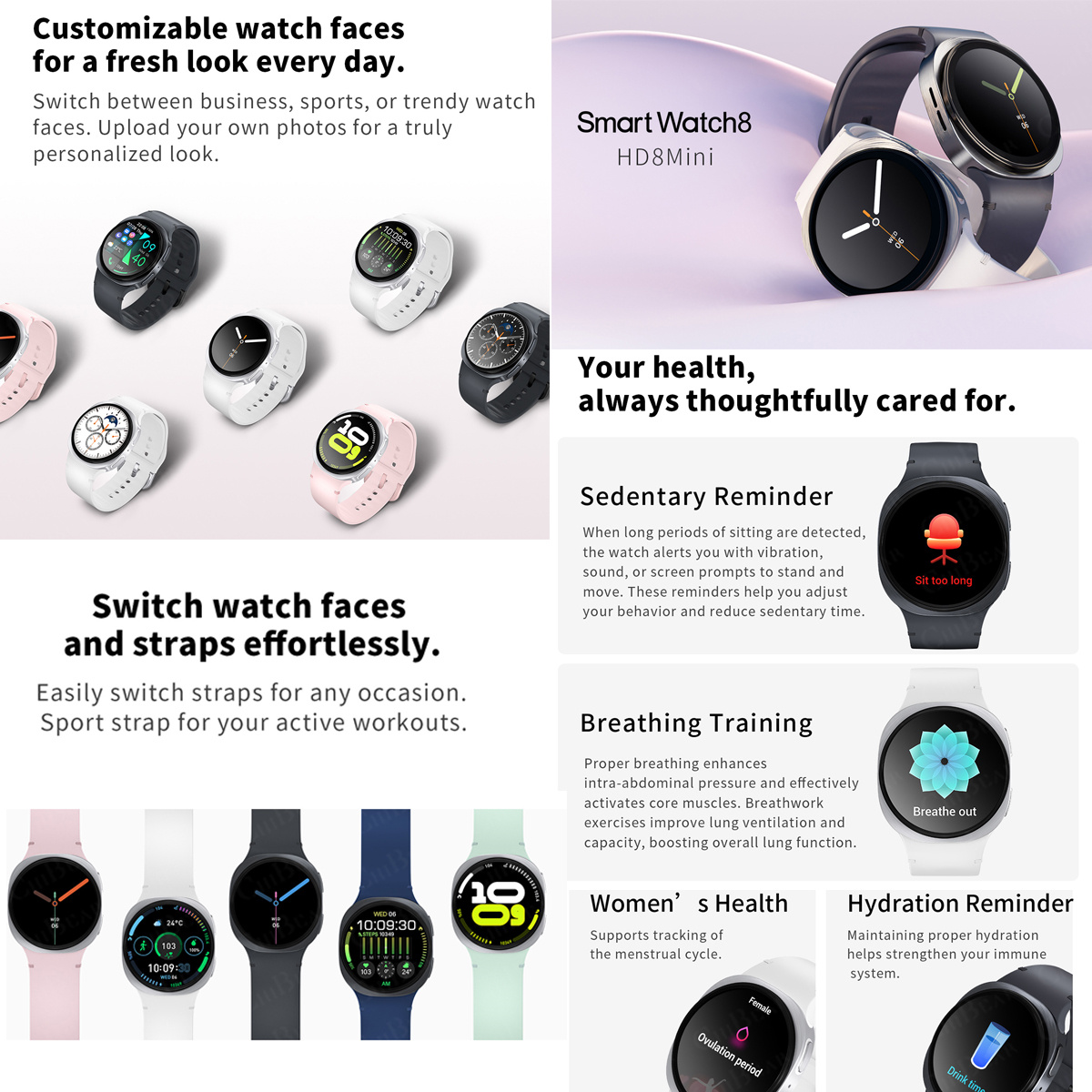 2026 New Watches 8 Mini GPS Tr - Women Fashion Zone ulasan dan harga