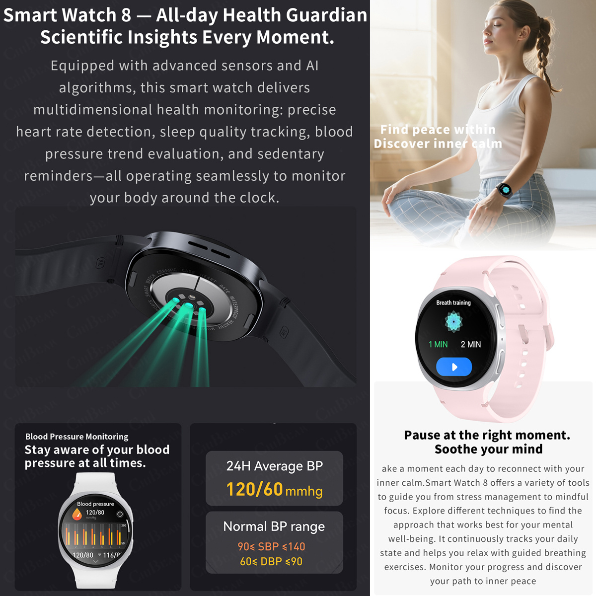 2026 New Watches 8 Mini GPS Tr - Women Fashion Zone ulasan dan harga