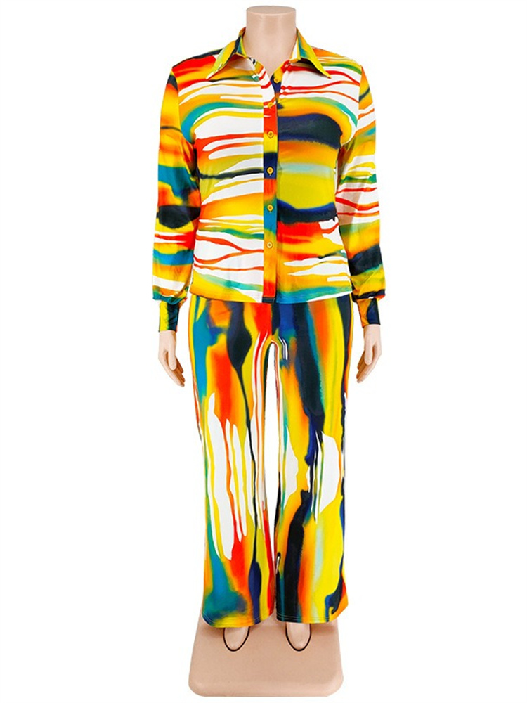 Wmstar Plus Size Two Piece Out - Tie Dye Two Piece ulasan dan harga
