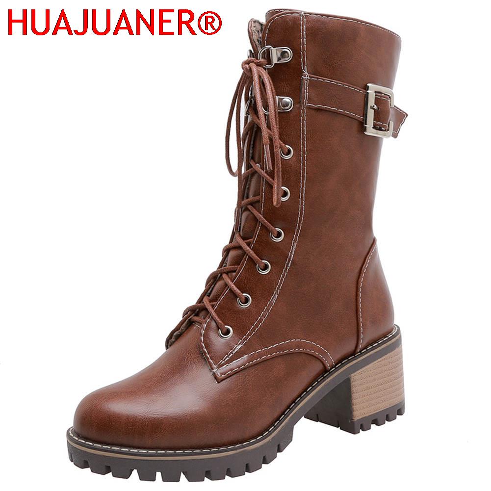 HUAJUANER 2026 Big Size 45 Aut - Women'S Fashion Riding Boots ulasan dan harga