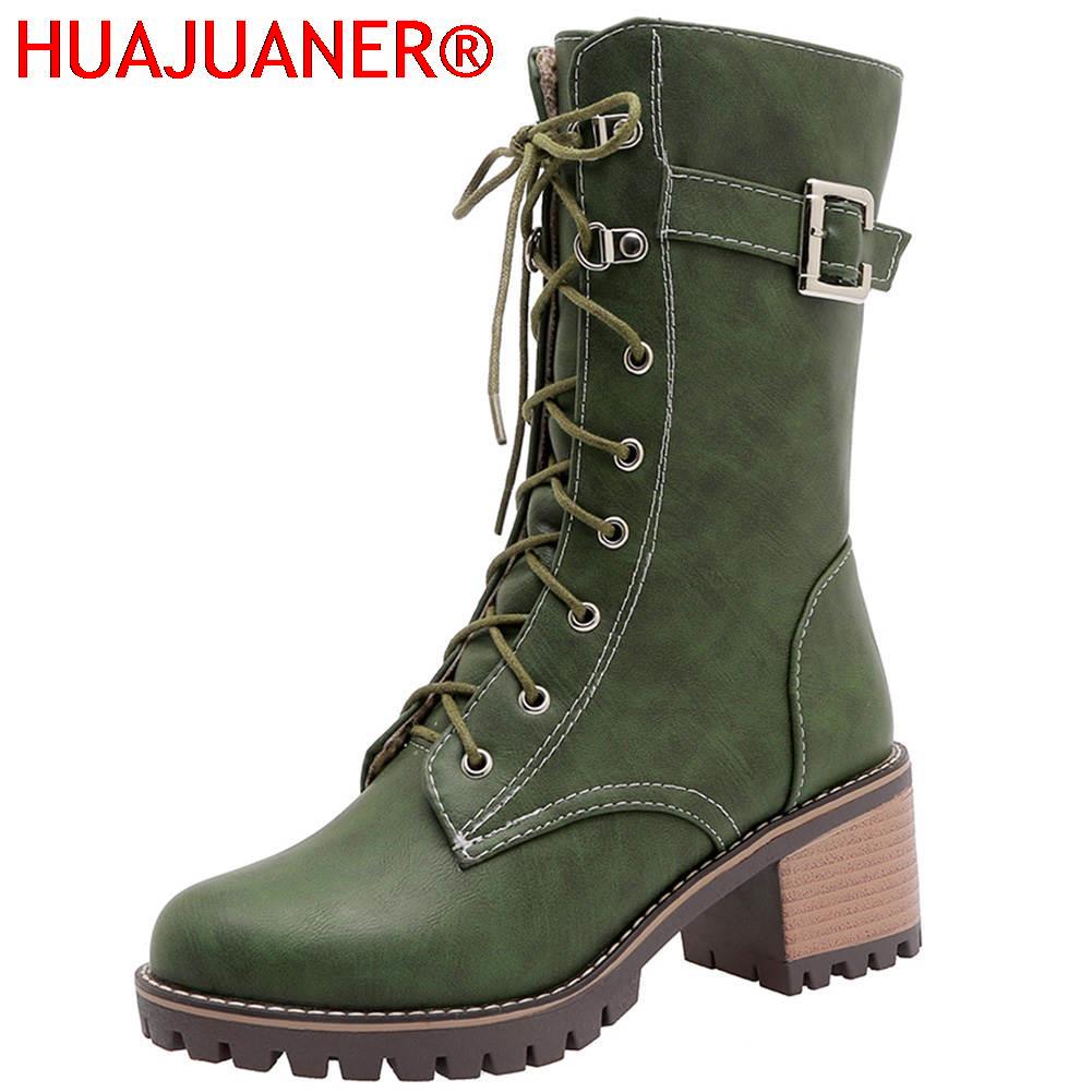 HUAJUANER 2026 Big Size 45 Aut - Women'S Fashion Riding Boots ulasan dan harga