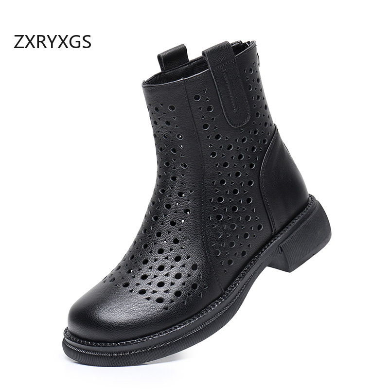 ZXRYXGS Top Layer Cowhide in-t - Women'S Fashion Layering ulasan dan harga