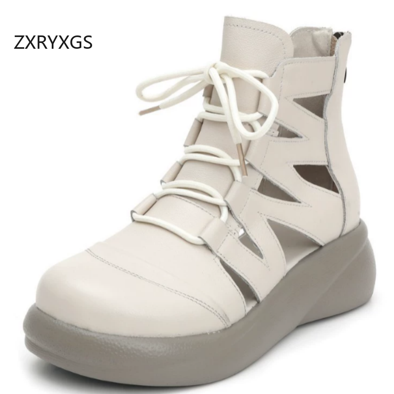 ZXRYXGS Top Layer Cowhide Roma - Women'S Fashion Layering ulasan dan harga