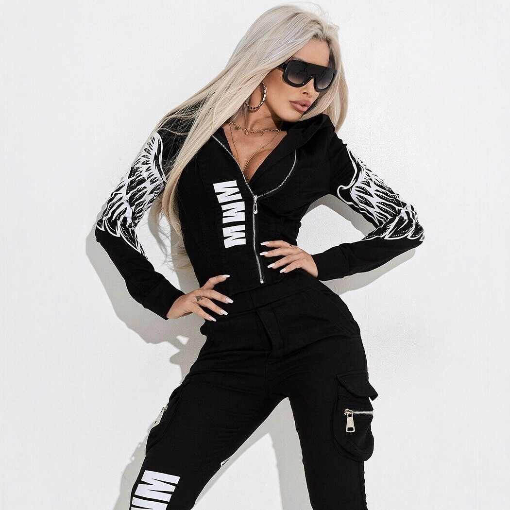 Fashion Tracksuit for Woman 20 - Women'S Fashion Zip Up Hoodies ulasan dan harga