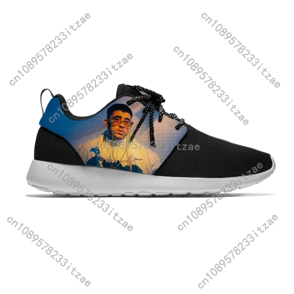 Bad Bunny Hip Hop Rapper Rap M - Women'S Fashion Running Shoes ulasan dan harga