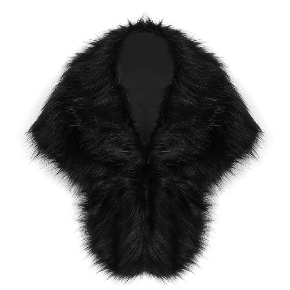 Solid Color Faux Fur Long Plus - Women'S Fashion Long Coat ulasan dan harga