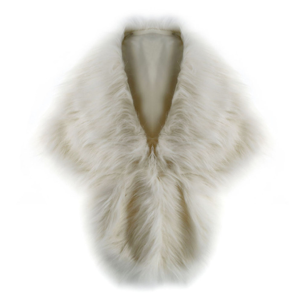 Solid Color Faux Fur Long Plus - Women'S Fashion Long Coat ulasan dan harga