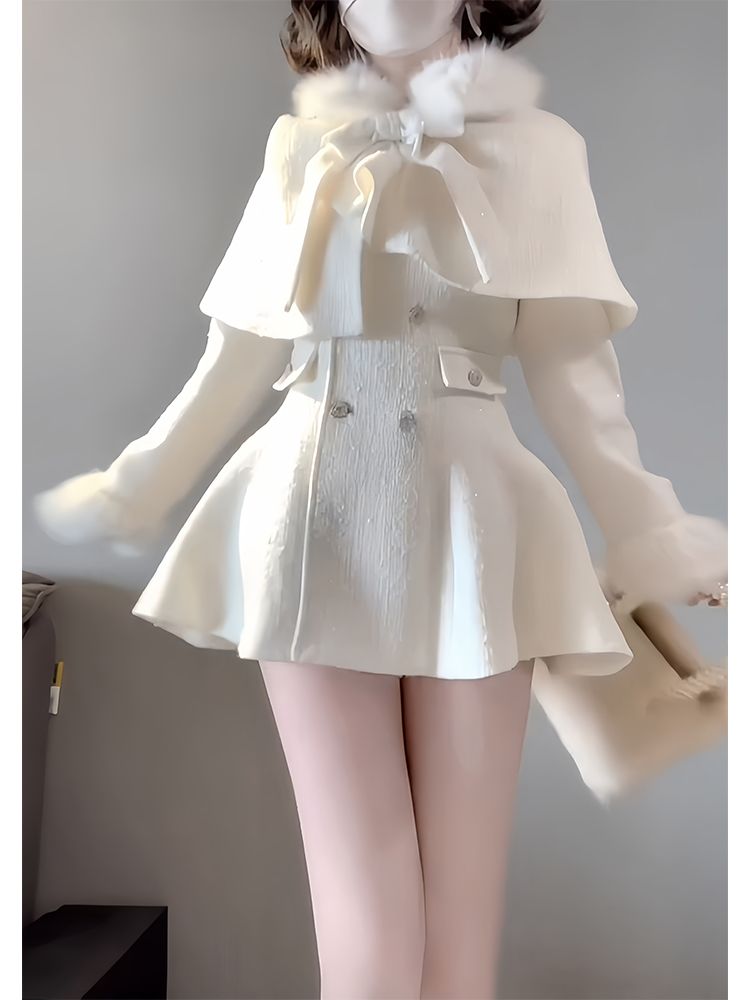 French Solid Elegant Princess  - Ruched Dress Mini ulasan dan harga