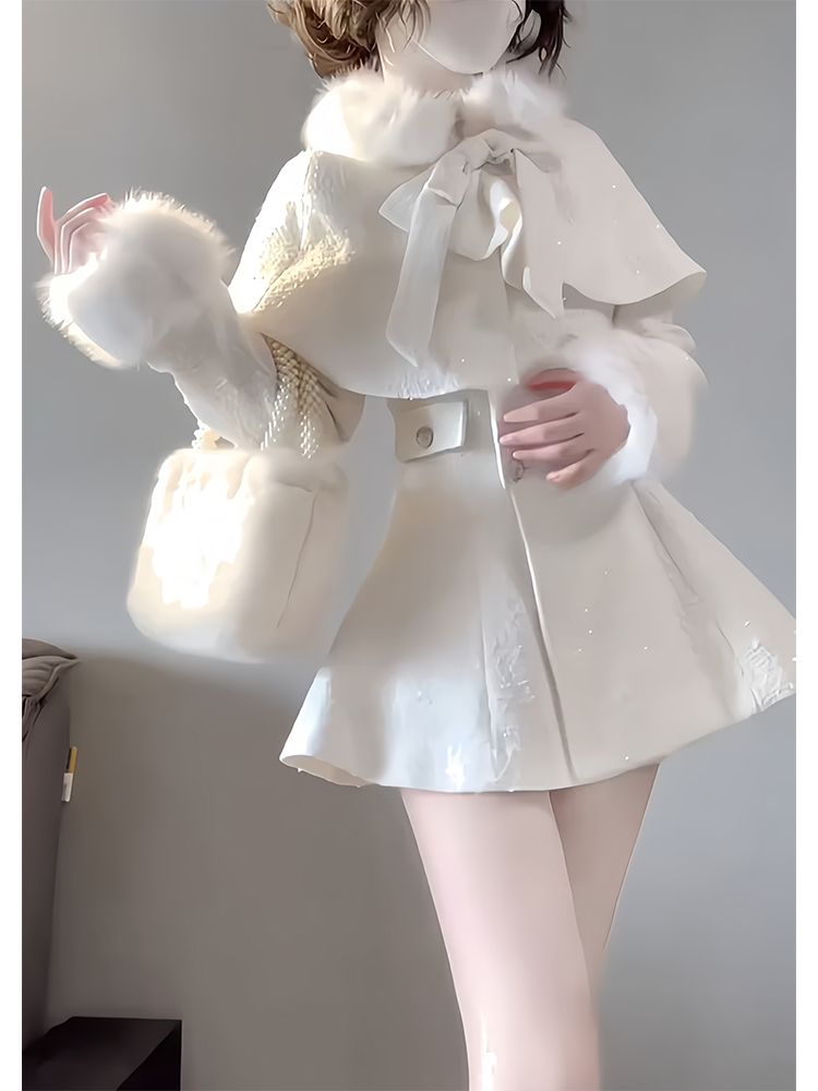 French Solid Elegant Princess  - Ruched Dress Mini ulasan dan harga