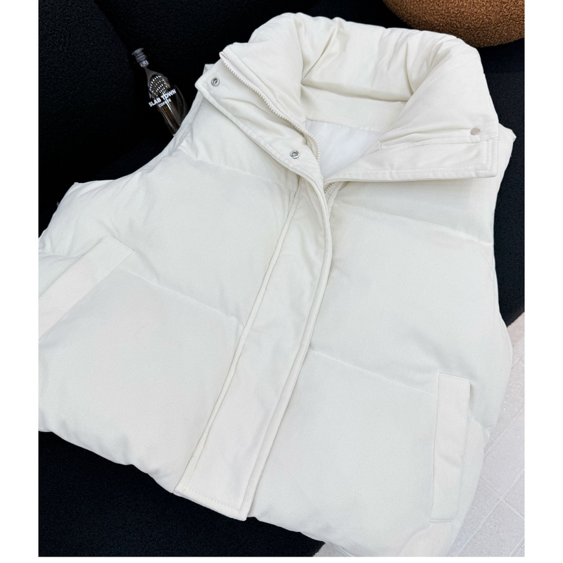 Puffer Vest Women Stand Collar - Puffer Vest Fashion Women ulasan dan harga