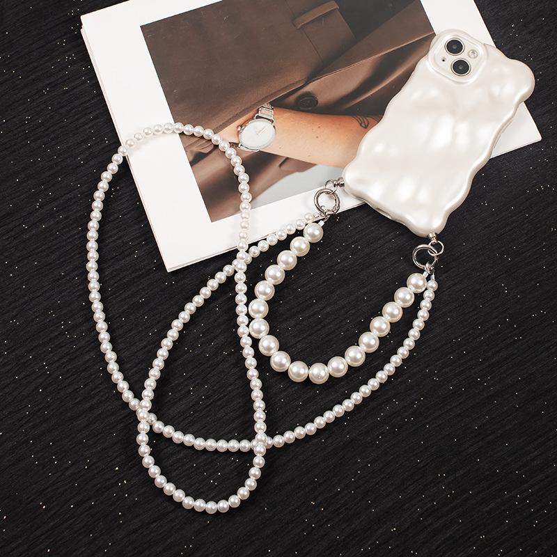 Cute Crossbody Y2K Pearl Phone - Women'S Fashion Layering ulasan dan harga