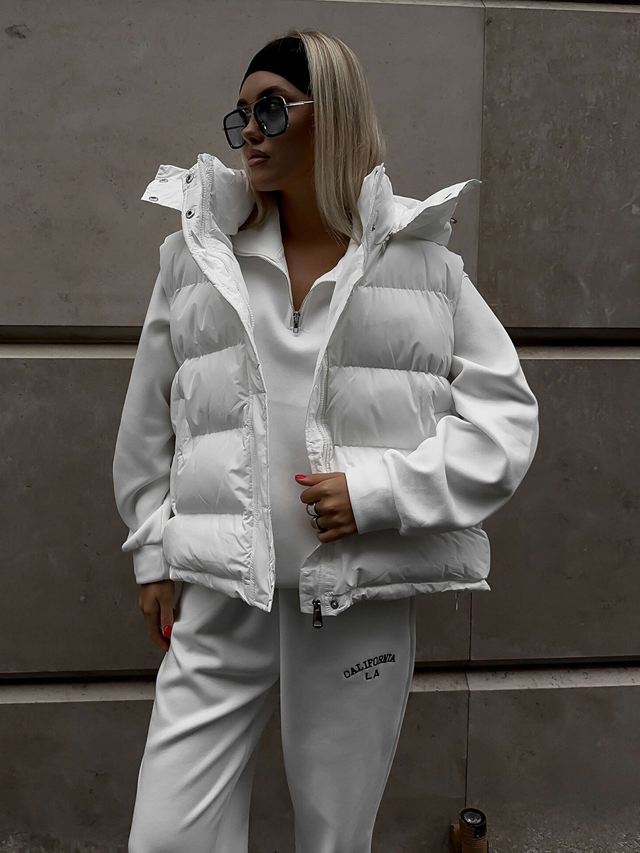 Women's Autumn Winter Sleevele - Puffer Vest Fashion Women ulasan dan harga