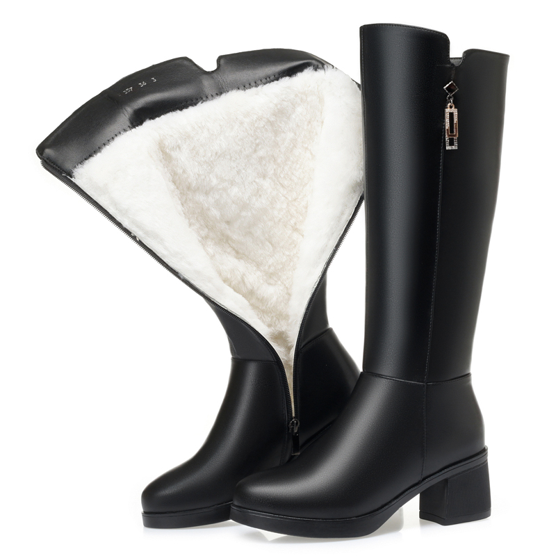 AIYUQI Women Winter Boots Genu - Women'S Fashion Riding Boots ulasan dan harga