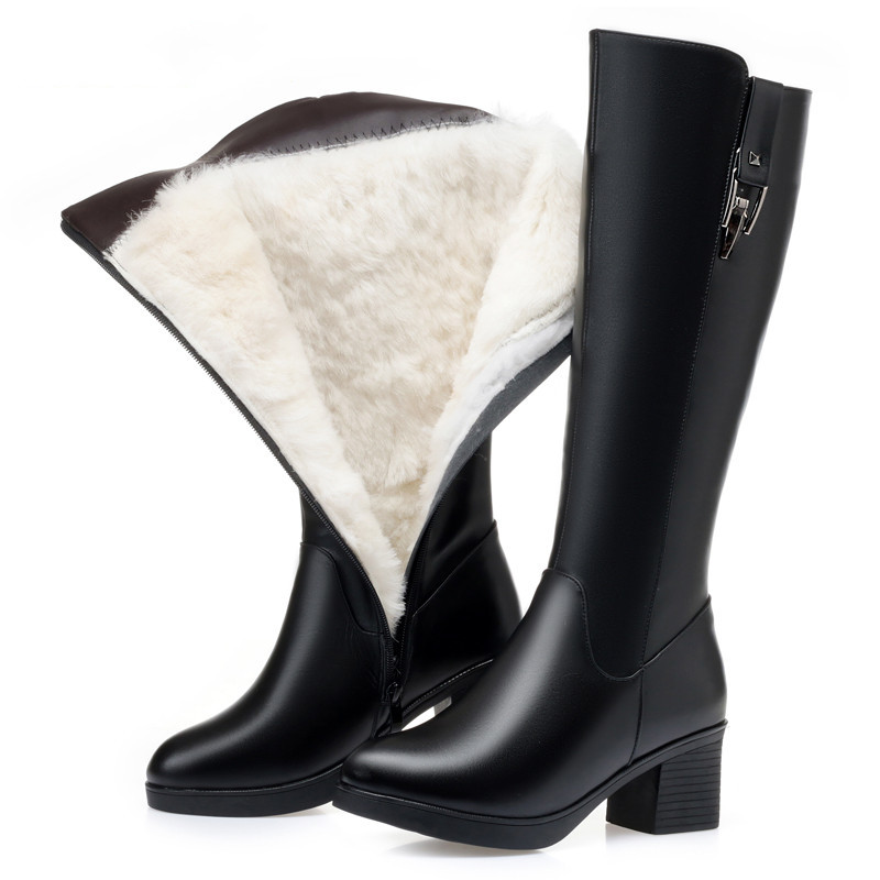 AIYUQI Winter Women Long Boots - Women'S Fashion Riding Boots ulasan dan harga