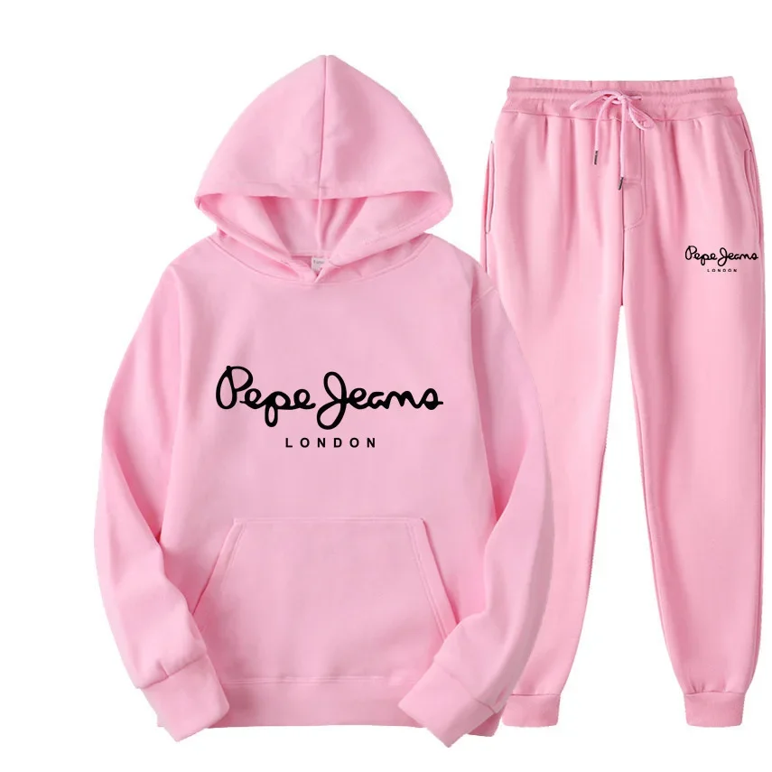 Men Women Printed Hoodie Track - Women'S Fashion Trousers ulasan dan harga