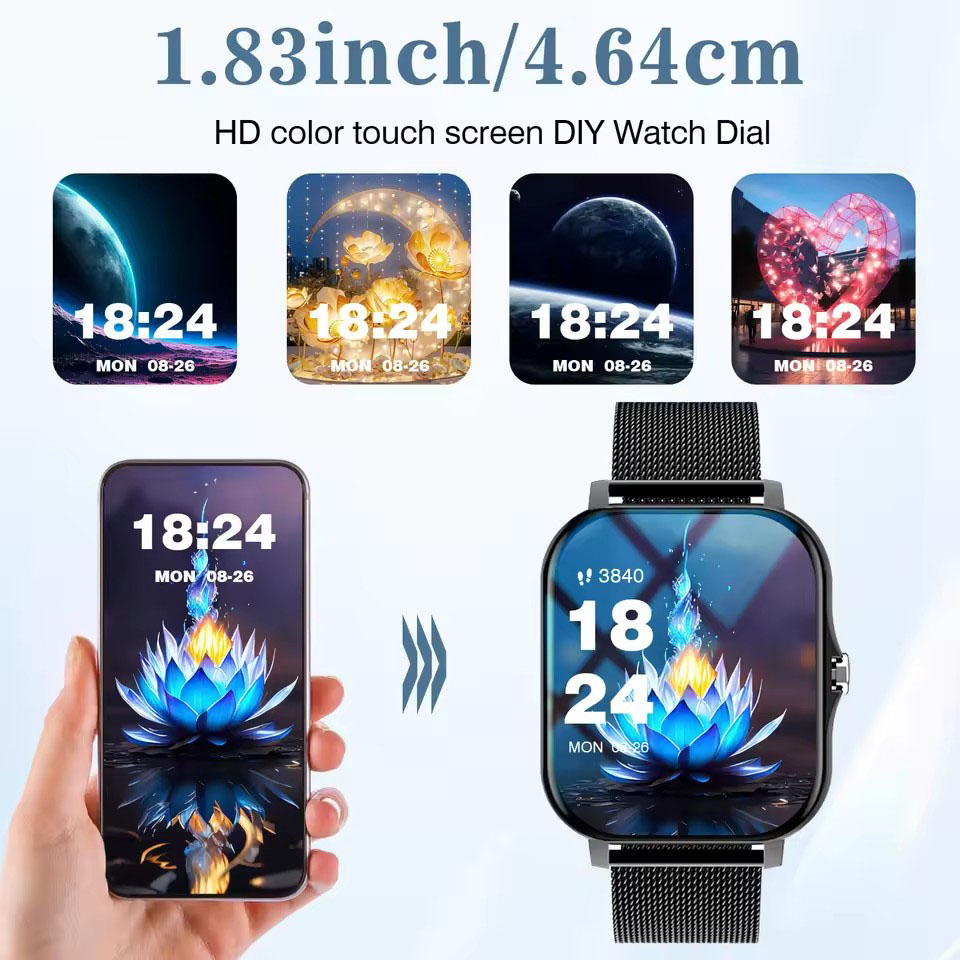 2026 New Bluetooth Call Smart  - Women Fashion Zone ulasan dan harga