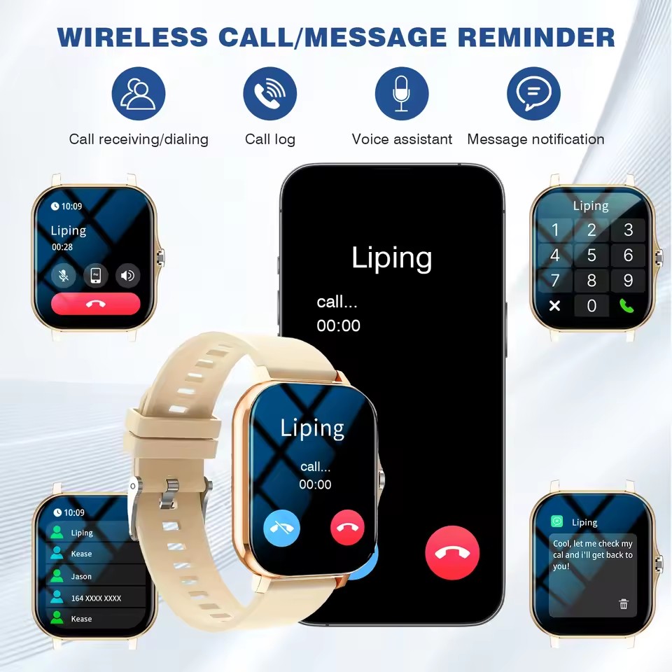 2026 New Bluetooth Call Smart  - Women Fashion Zone ulasan dan harga