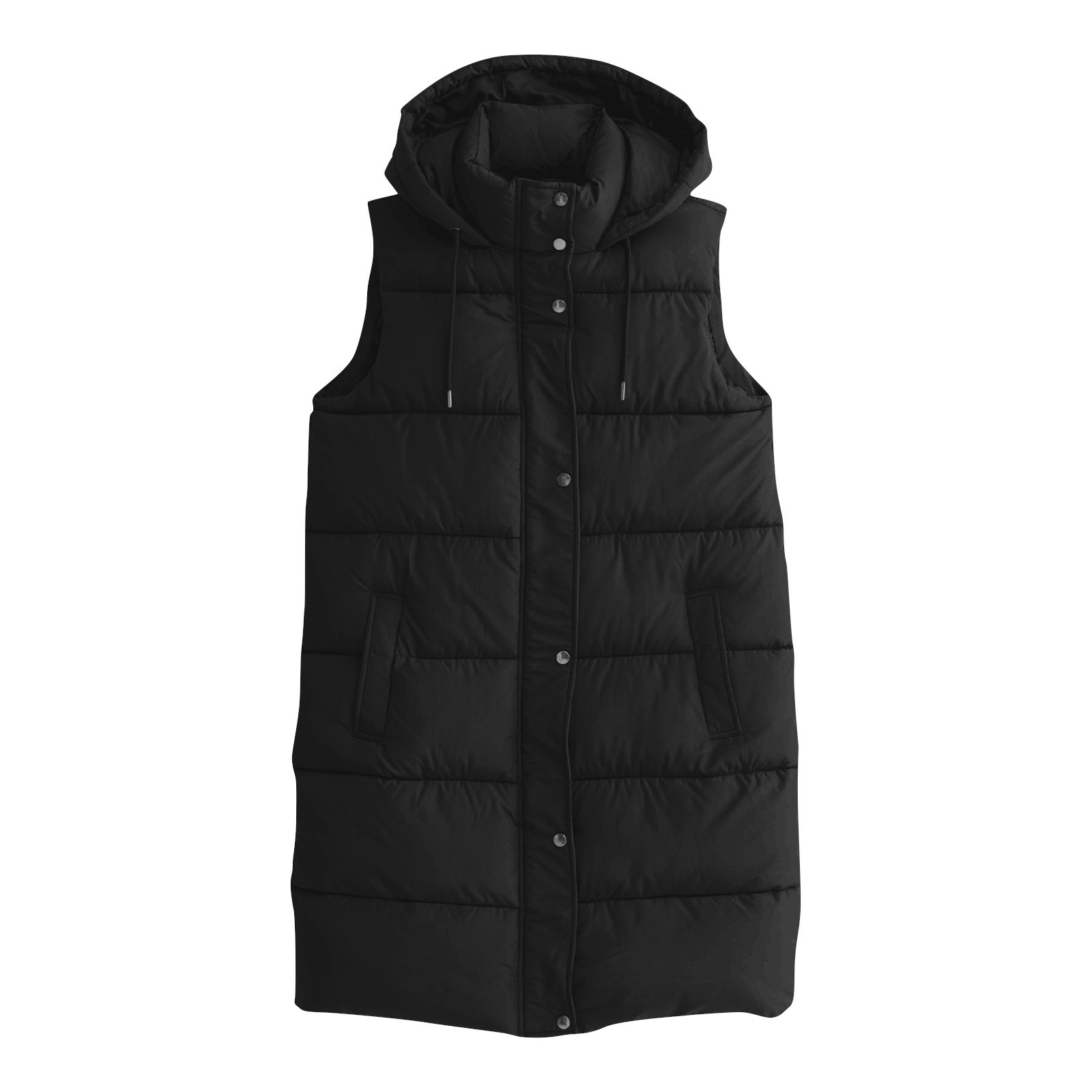 Womens Long Vest Winter Jacket - Puffer Vest Fashion Women ulasan dan harga