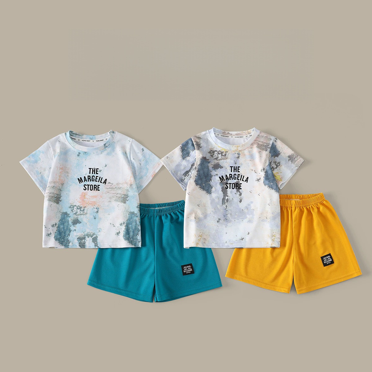 Kids Summer Tie Dye Two Piece  - Tie Dye Two Piece ulasan dan harga