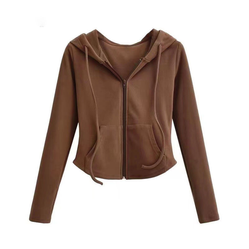 Women Sexy Casual Hooded Cardi - Women'S Fashion Long Coat ulasan dan harga