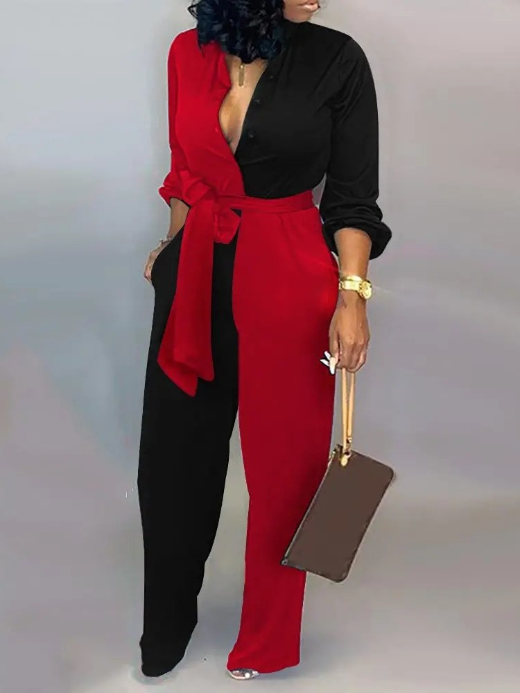 Women Fashion Letter Print Lon - Women'S Fashion Overalls ulasan dan harga
