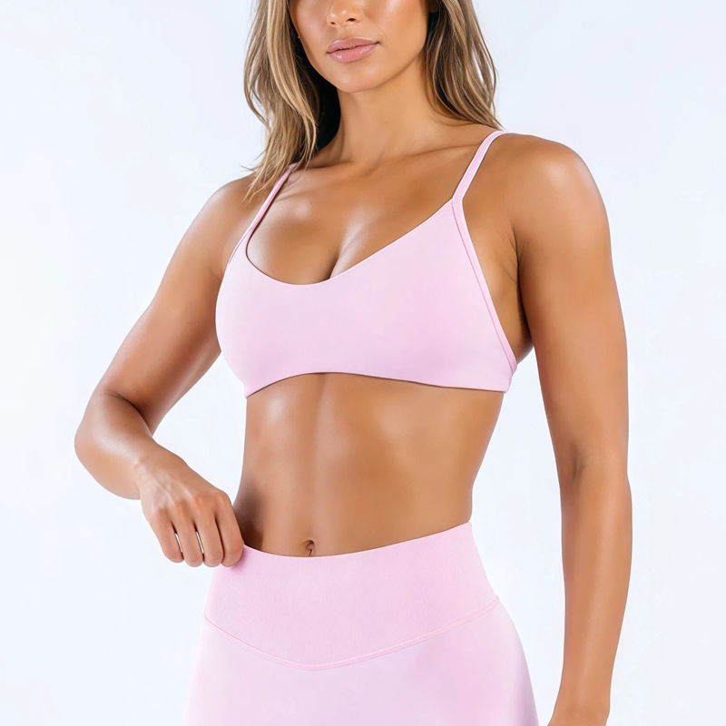 HISTELLO Impact Scoop Neck Bra - Bra Top Seamless ulasan dan harga