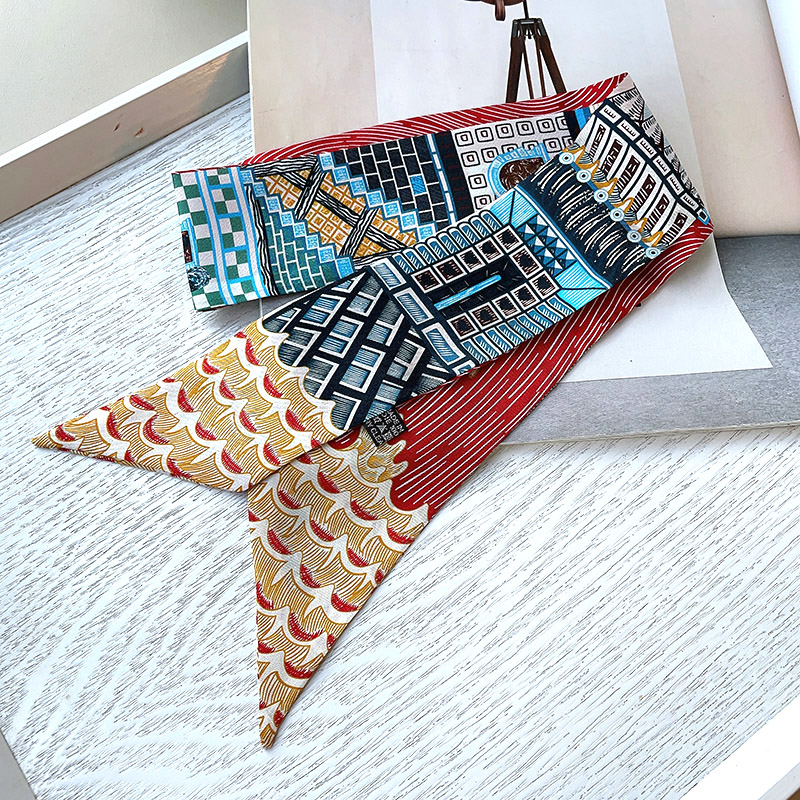 100% Silk Ring Scarf Neckerchi - Women'S Fashion Layering ulasan dan harga
