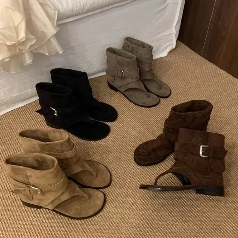 2026 Boots Casual Dress Street - Women'S Fashion Trousers ulasan dan harga