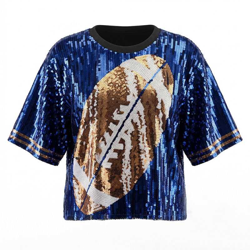 Summer New Fashion Rugby Print - Women'S Fashion Rugby Top ulasan dan harga