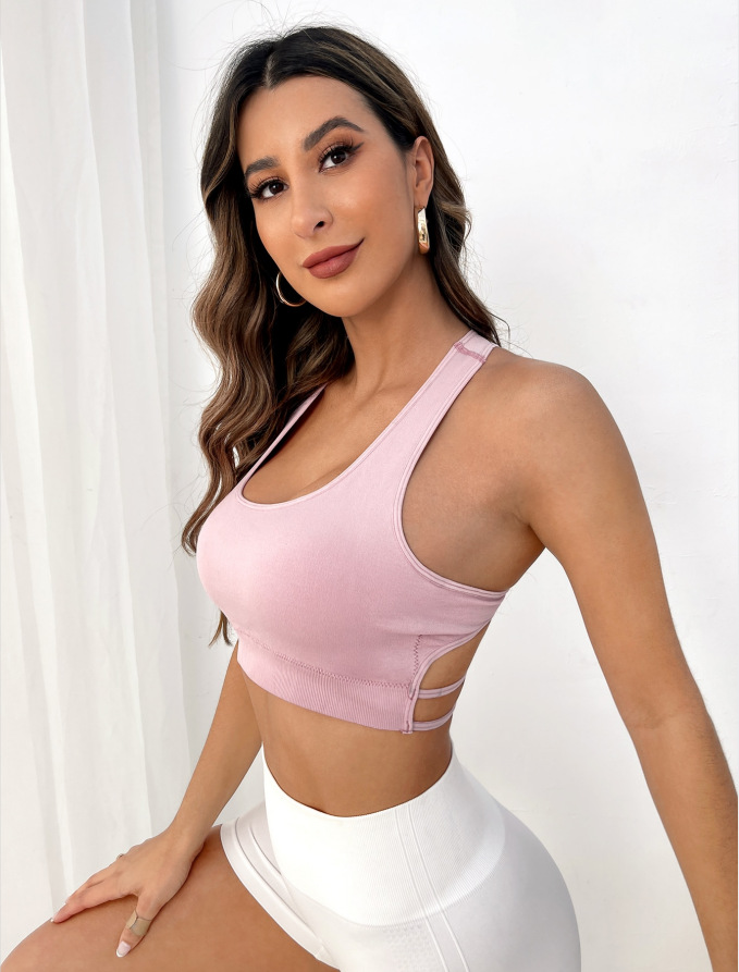 Breathable Sports Bra Fitness  - Bra Top Seamless ulasan dan harga