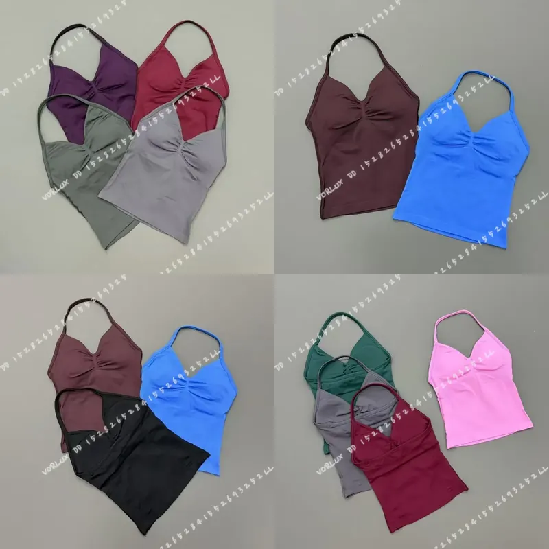 Women Gym Workout Tank Top Hal - Bra Top Seamless ulasan dan harga