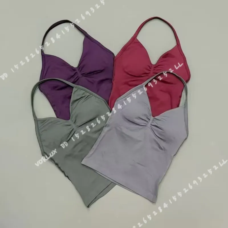 Women Gym Workout Tank Top Hal - Bra Top Seamless ulasan dan harga