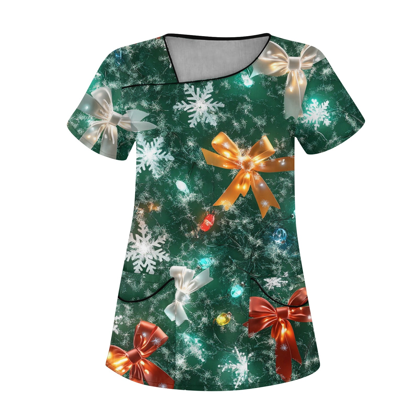 T-Shirt Christmas Nurse Unifor - Women'S Fashion Overalls ulasan dan harga