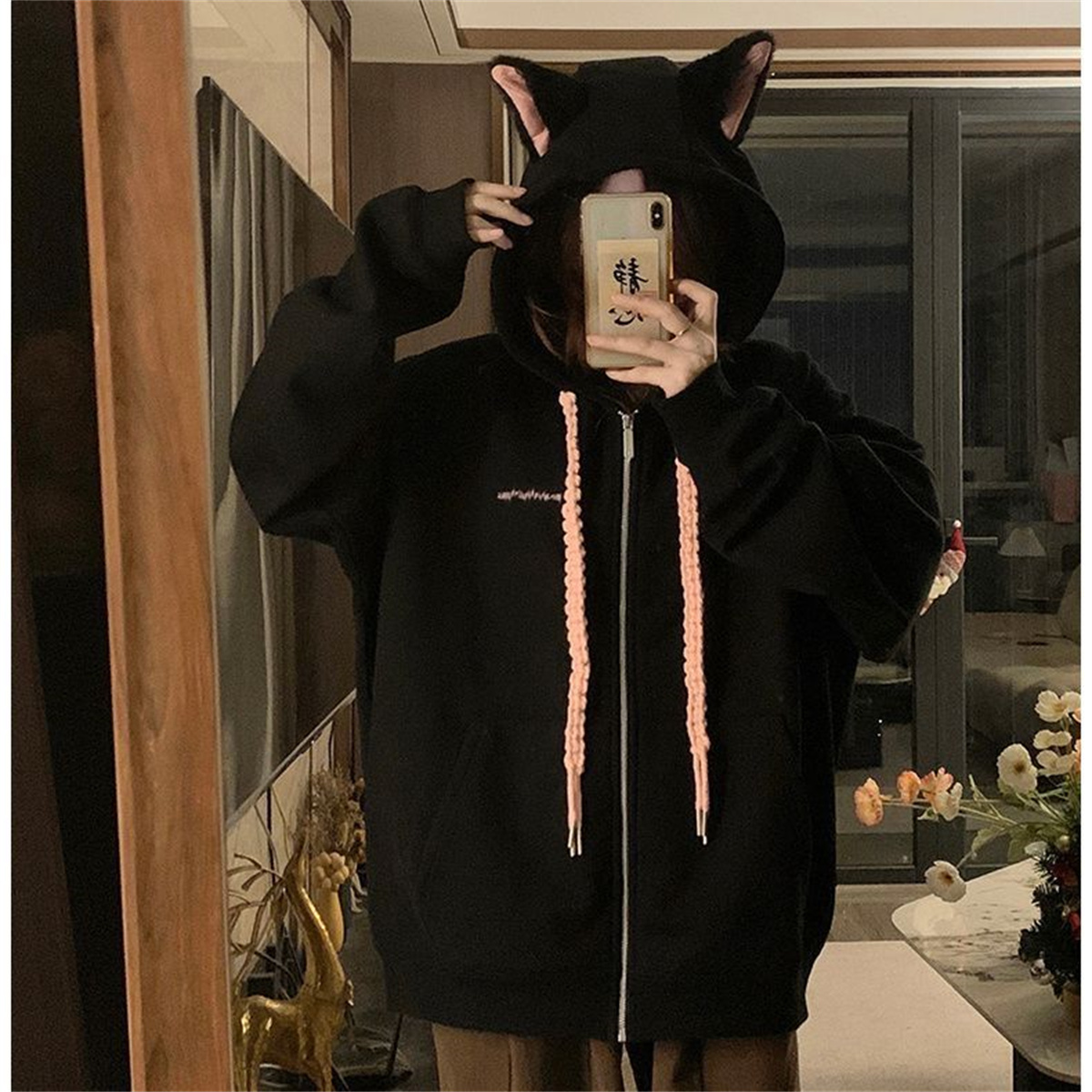 2025 Cute Girls Spring And Aut - Women'S Fashion Zip Up Hoodies ulasan dan harga