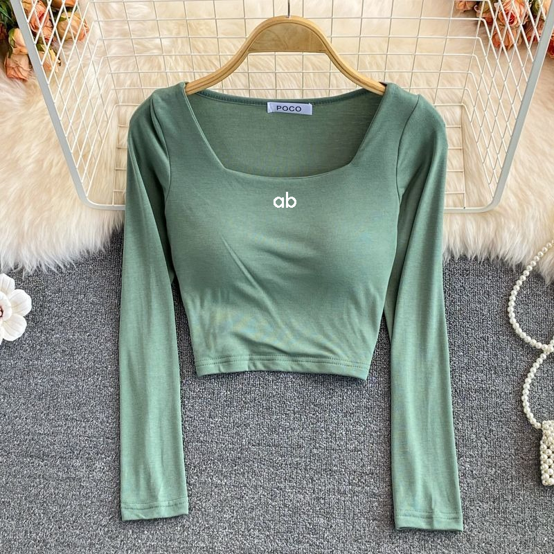 Women Korean Fashion Square Ne - Women'S Fashion Layering ulasan dan harga