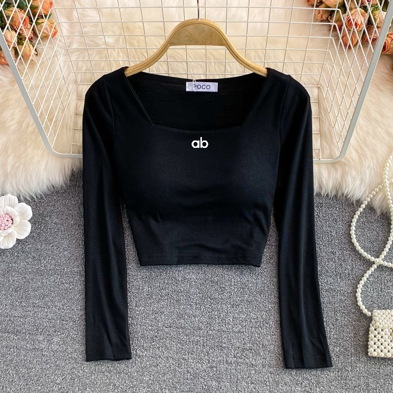 Women Korean Fashion Square Ne - Women'S Fashion Layering ulasan dan harga