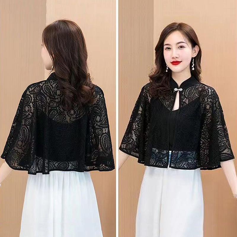 Spring Summer Shawl Coat Thin  - Women'S Fashion Long Coat ulasan dan harga