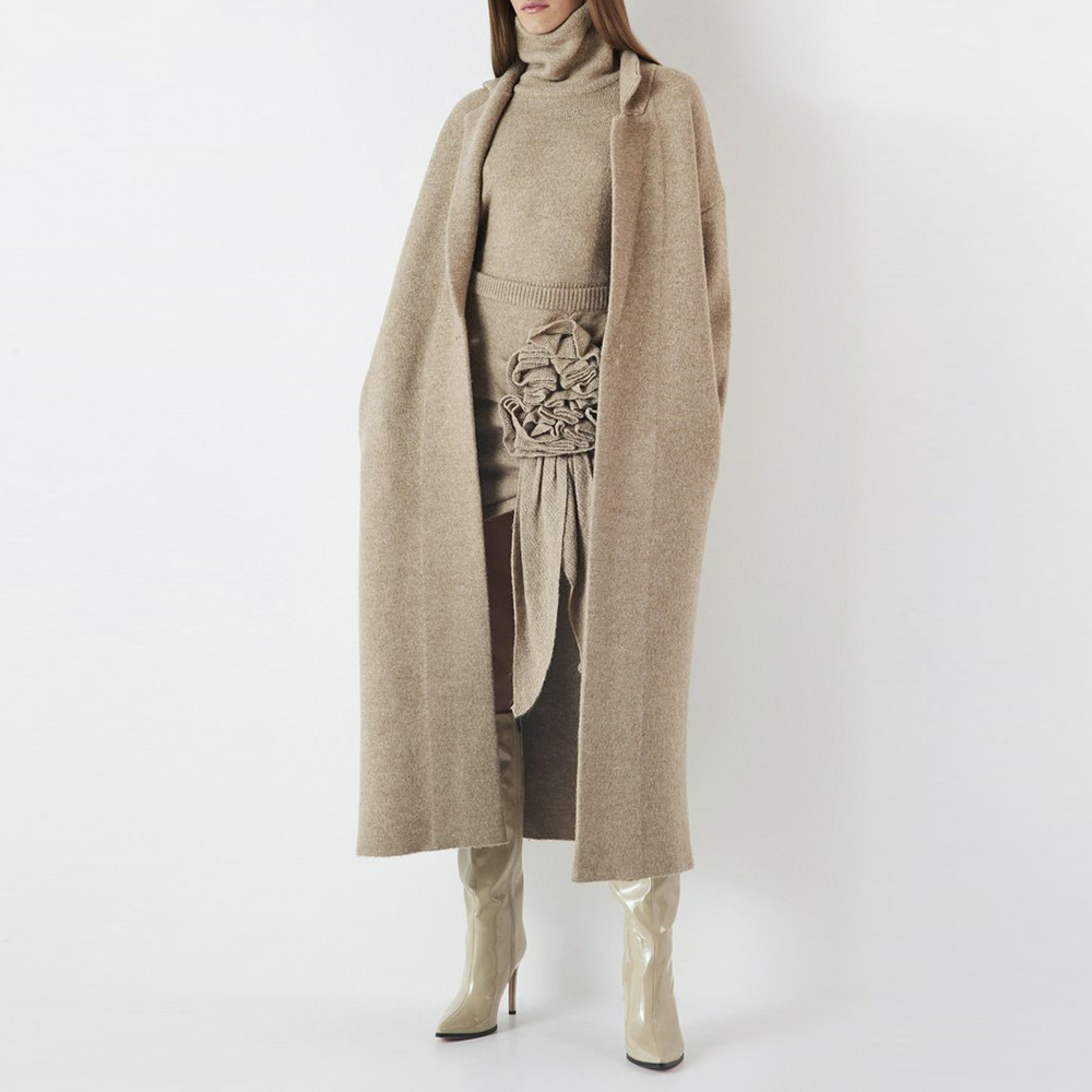 TWOTWINSTYLE Three Piece Set F - Women'S Fashion Long Coat ulasan dan harga